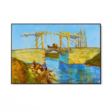 Quadro Stampa su Tela Bridges of Arles, Vincent Van Gogh - CupidoDesign
