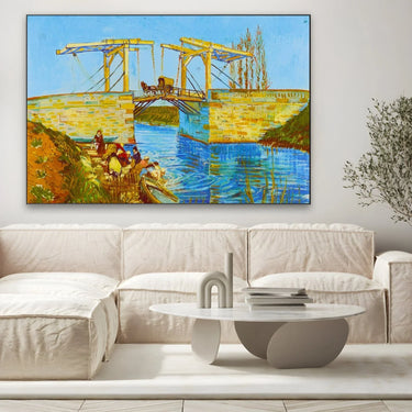 Quadro Stampa su Tela Bridges of Arles, Vincent Van Gogh - CupidoDesign