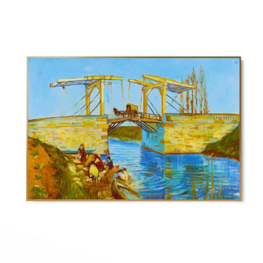 Quadro Stampa su Tela Bridges of Arles, Vincent Van Gogh - CupidoDesign