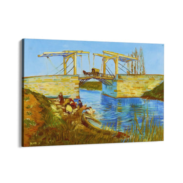 Quadro Stampa su Tela Bridges of Arles, Vincent Van Gogh - CupidoDesign