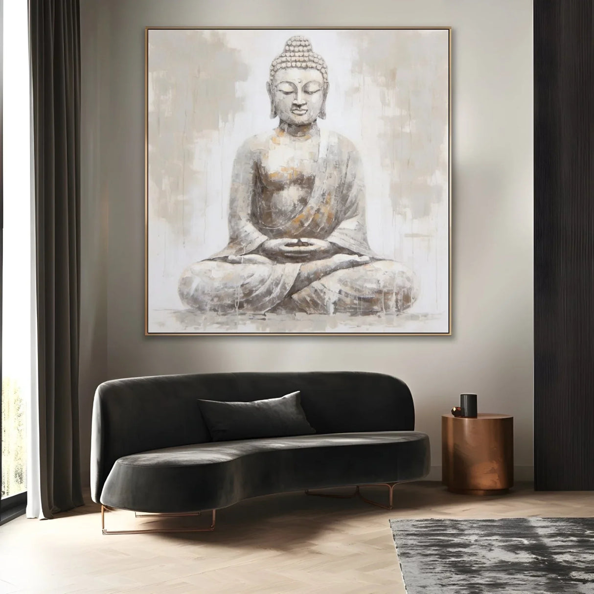 Quadro Stampa su Tela Buddha Moderno - CupidoDesign