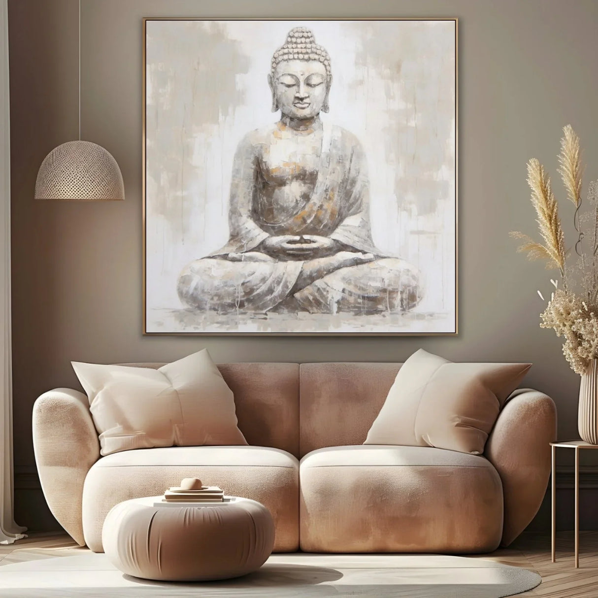 Quadro Stampa su Tela Buddha Moderno - CupidoDesign