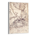 Quadro Stampa su Tela Cafe Terrace at Night, Vincent Van Gogh - CupidoDesign