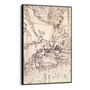 Quadro Stampa su Tela Cafe Terrace at Night, Vincent Van Gogh - CupidoDesign