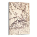 Quadro Stampa su Tela Cafe Terrace at Night, Vincent Van Gogh - CupidoDesign