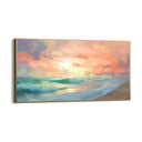 Quadro Stampa su Tela Cala al Tramonto - CupidoDesign