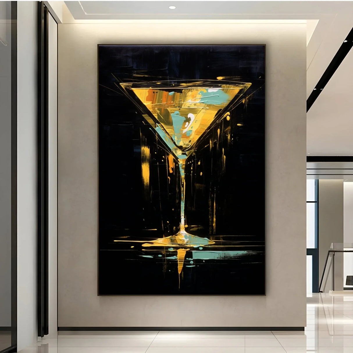 Quadro Stampa su Tela Calice divino - CupidoDesign
