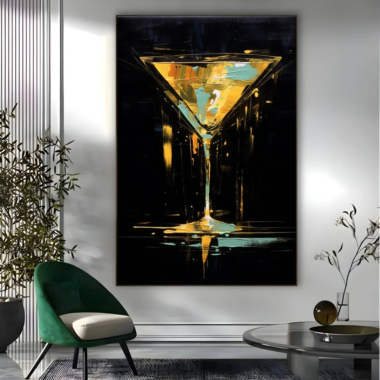 Quadro Stampa su Tela Calice divino - CupidoDesign