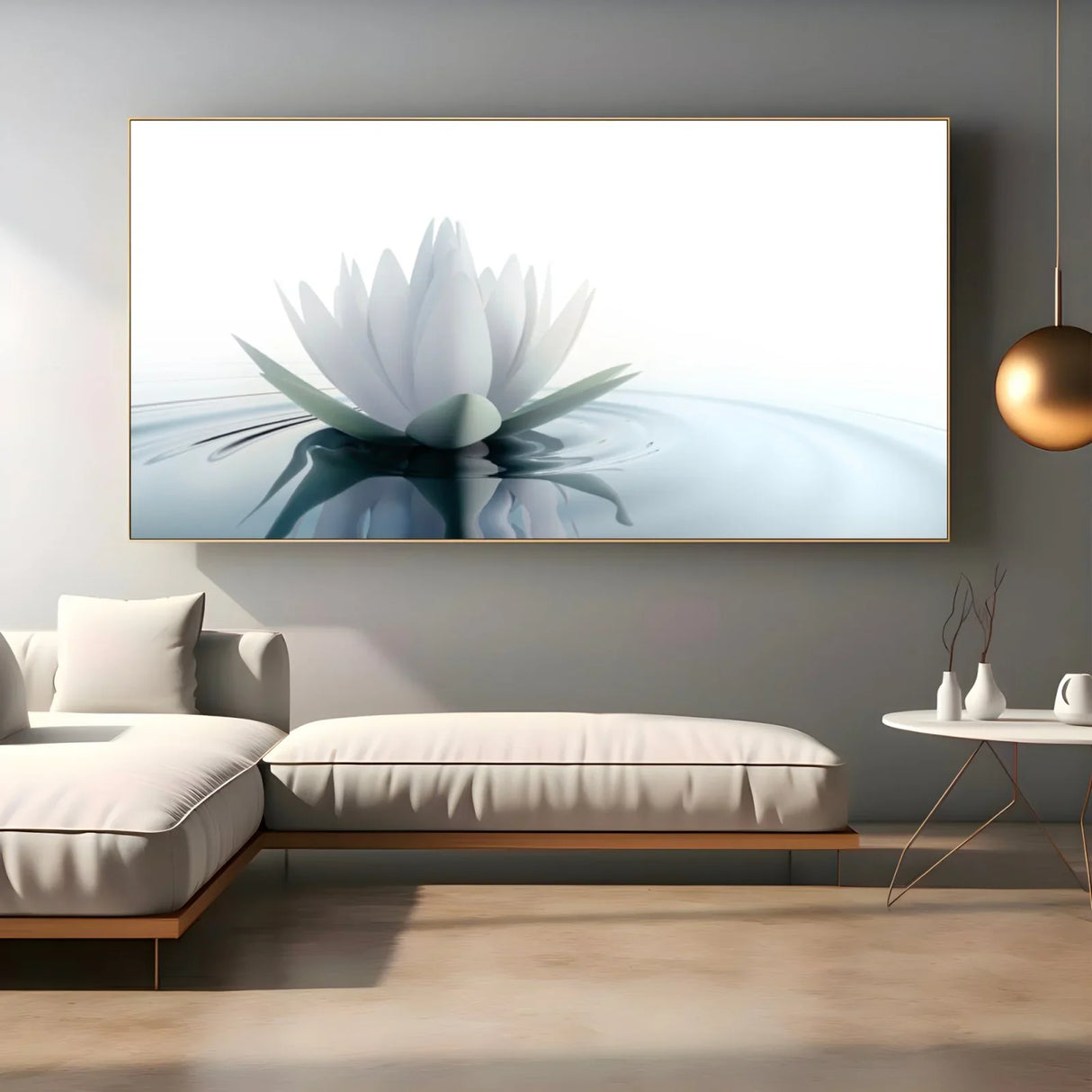 Quadro Stampa su Tela Calma Naturale - CupidoDesign