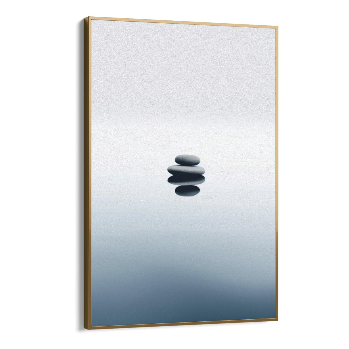 Quadro Stampa su Tela Calma Azzurra - CupidoDesign