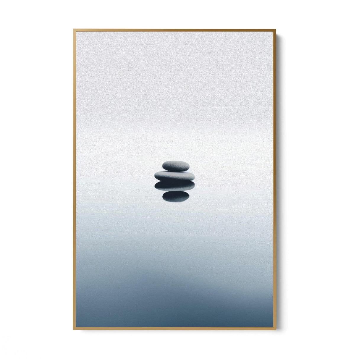 Quadro Stampa su Tela Calma Azzurra - CupidoDesign