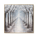 Quadro Stampa su Tela Cammino Innevato - CupidoDesign