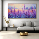 Quadro Stampa su Tela Campo di lavanda - CupidoDesign