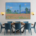 Quadro Stampa su Tela Campo di Papaveri, Claude Monet - CupidoDesign