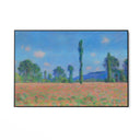 Quadro Stampa su Tela Campo di Papaveri, Claude Monet - CupidoDesign