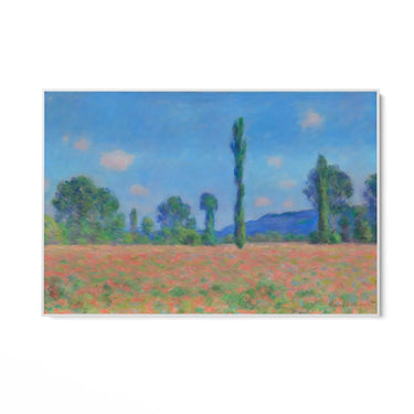 Quadro Stampa su Tela Campo di Papaveri, Claude Monet - CupidoDesign