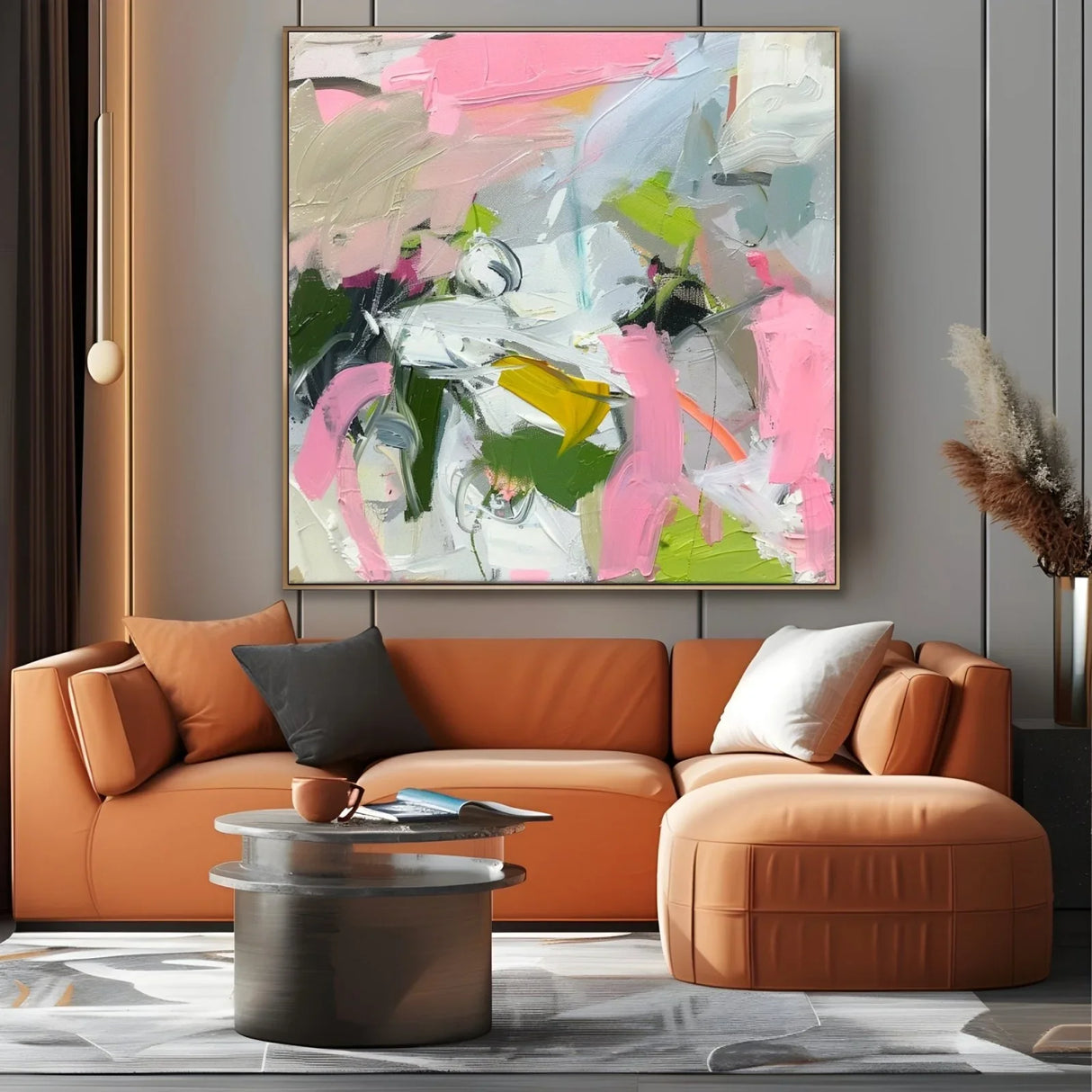 Quadro Stampa su Tela Carezza di Colori - CupidoDesign
