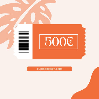 Quadro Stampa su Tela Carta Regalo - CupidoDesign