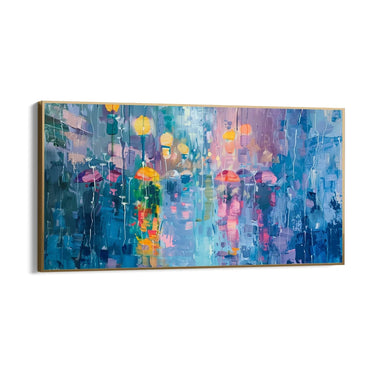 Quadro Stampa su Tela Cascata di Tonalità - CupidoDesign