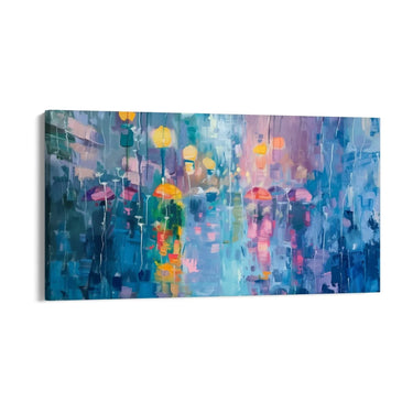 Quadro Stampa su Tela Cascata di Tonalità - CupidoDesign