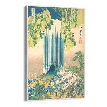 Quadro Stampa su Tela Cascata Yōrō nella Provincia di Mino, Katsushika Hokusai - CupidoDesign