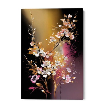 Quadro Stampa su Tela Cascate Floreali - CupidoDesign
