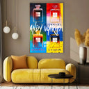 Quadro Stampa su Tela Chanel Graffiti - CupidoDesign