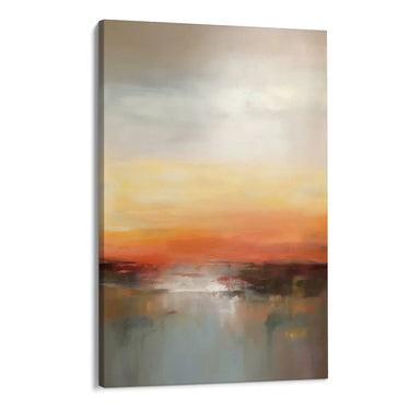 Quadro Stampa su Tela Chiaro Astratto - CupidoDesign