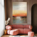 Quadro Stampa su Tela Chiaro Astratto - CupidoDesign
