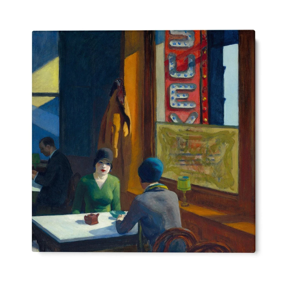 Quadro Stampa su Tela Chop Suey, Edward Hopper - CupidoDesign