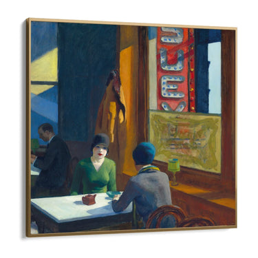 Quadro Stampa su Tela Chop Suey, Edward Hopper - CupidoDesign