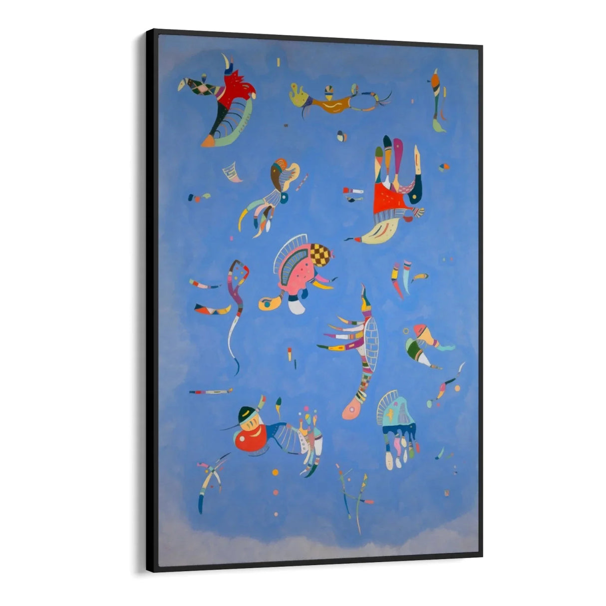 Quadro Stampa su Tela Cielo blu, Wassily Kandinsky - CupidoDesign