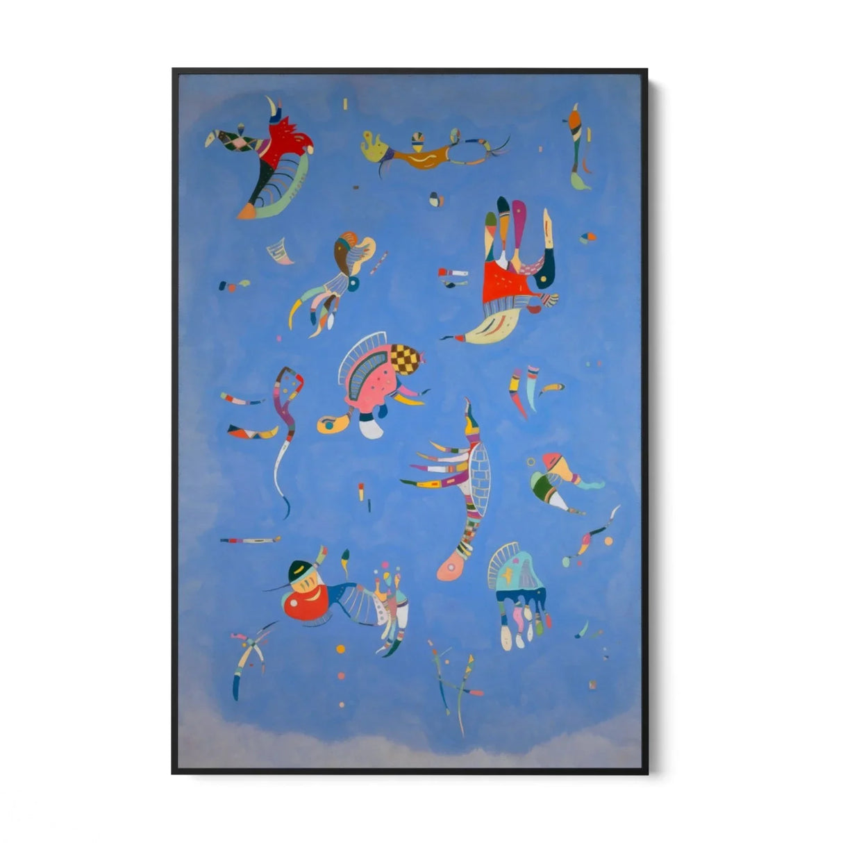 Quadro Stampa su Tela Cielo blu, Wassily Kandinsky - CupidoDesign