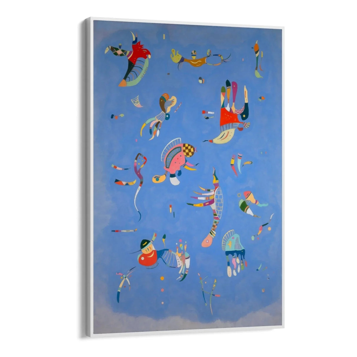 Quadro Stampa su Tela Cielo blu, Wassily Kandinsky - CupidoDesign