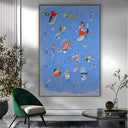 Quadro Stampa su Tela Cielo blu, Wassily Kandinsky - CupidoDesign