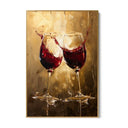 Quadro Stampa su Tela Cin Cin - CupidoDesign