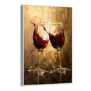 Quadro Stampa su Tela Cin Cin - CupidoDesign