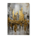 Quadro Stampa su Tela Città Dorata - CupidoDesign