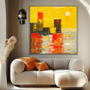 Quadro Stampa su Tela Città d’Oro - CupidoDesign