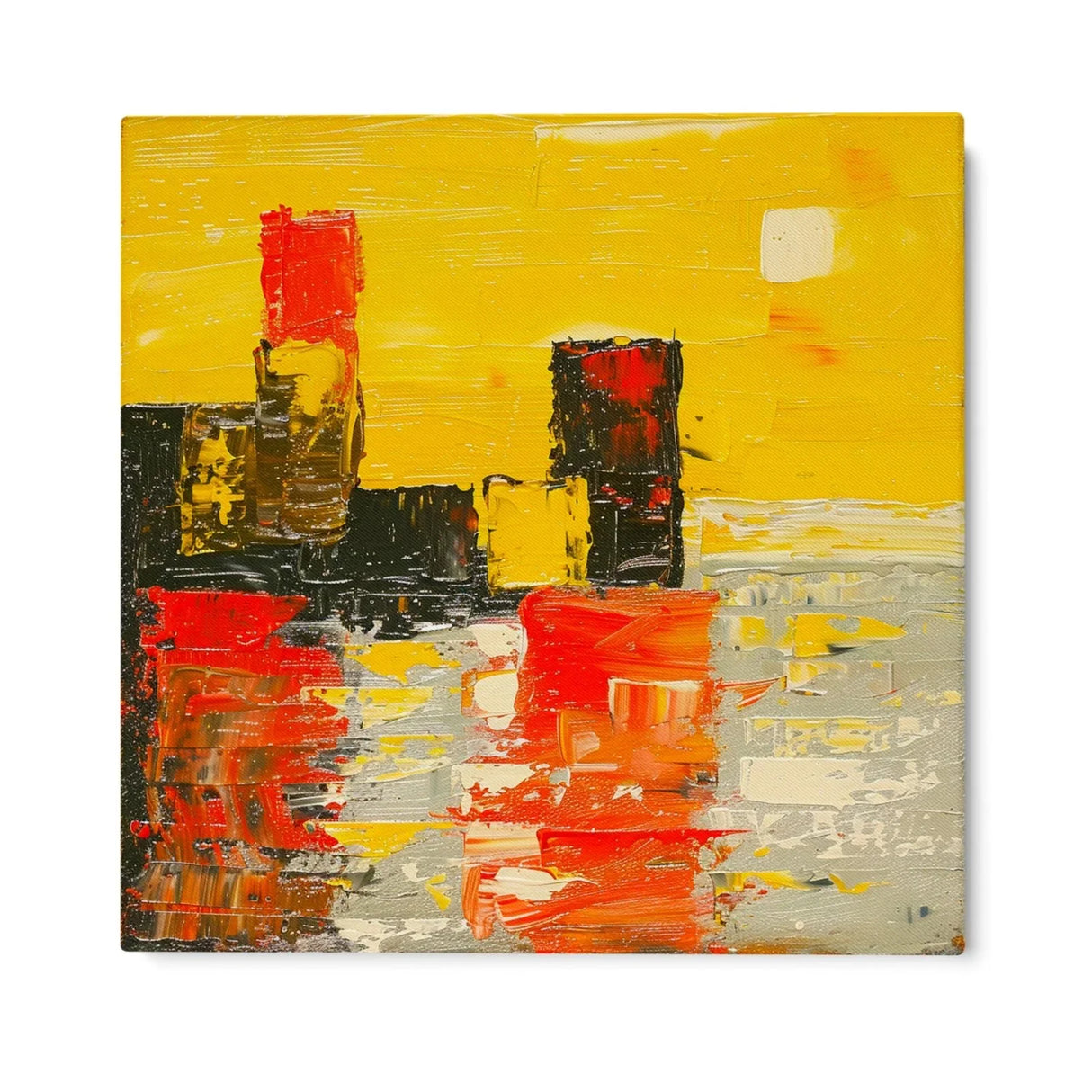 Quadro Stampa su Tela Città d’Oro - CupidoDesign