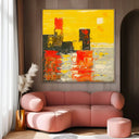 Quadro Stampa su Tela Città d’Oro - CupidoDesign