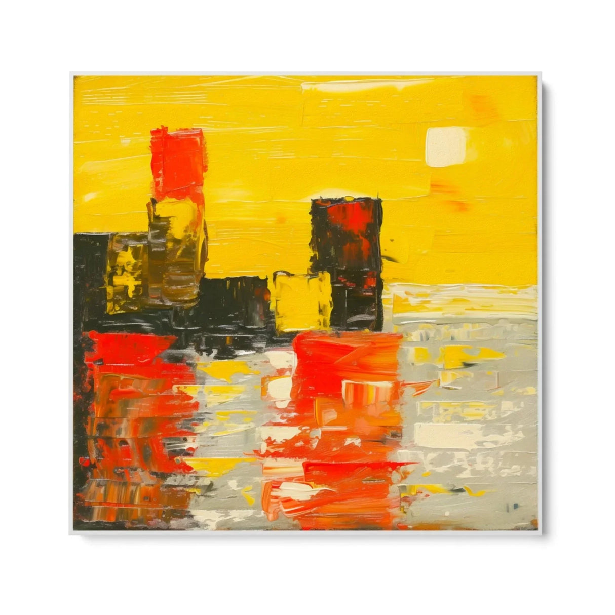 Quadro Stampa su Tela Città d’Oro - CupidoDesign