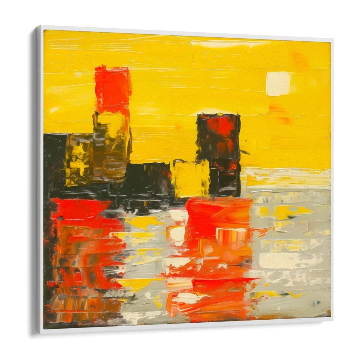 Quadro Stampa su Tela Città d’Oro - CupidoDesign