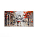 Quadro Stampa su Tela Città Incantata - CupidoDesign