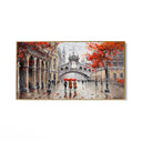 Quadro Stampa su Tela Città Incantata - CupidoDesign