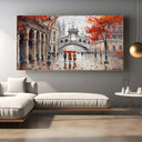 Quadro Stampa su Tela Città Incantata - CupidoDesign