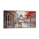 Quadro Stampa su Tela Città Incantata - CupidoDesign
