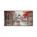Quadro Stampa su Tela Città Incantata - CupidoDesign