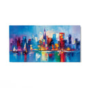 Quadro Stampa su Tela Città Intricata - CupidoDesign