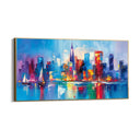 Quadro Stampa su Tela Città Intricata - CupidoDesign